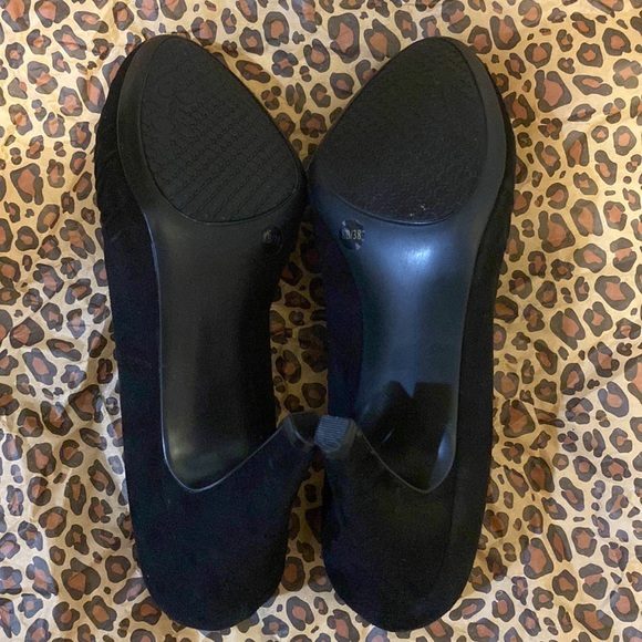 🛝⬇️ Jessica Simpson Size 8B 38 Black High Heels Pumps - Picture 2 of 8